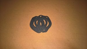 NEW (QTY 5) Yamaha KT100 KT-100 Kart Carbruetor Intake Gasket TDC105 TDC-105