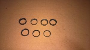 (QTY 7) Yamaha KT100 KT-100 Kart Crank Crankshaft Clutch Spacer