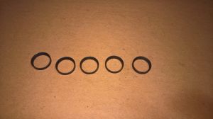 (QTY 5) Yamaha KT100 KT-100 Kart Crank Crankshaft Clutch Spacer