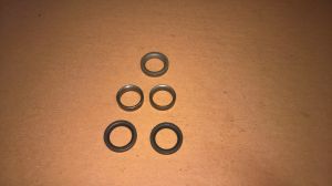 (QTY 5) IAME Euro Kart Crank Crankshaft Clutch Spacer