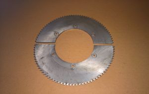 #219 95T 2-Piece Split Aluminum Kart Sprocket