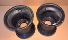 BLEMISH (QTY 2) DWT Douglas Alumalite 5" x 175mm Aluminum Kart Wheel 725-129 {#3}
