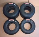 NEW MG HZ Compound Kart Slick Race Racing Tire Set (2x) 10x4.60-5 + (2x) 11x6.00-5