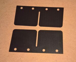 NEW (QTY 2) Parilla Leopard MY09 Kart AFTERMARKET Fiberglass Reed Petal