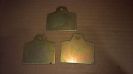 NEW (QTY 3) VINTAGE Kart Brake Pad Shim Spacers