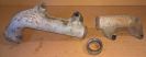 Mercedes 560SL R107 OEM Exhaust Manifold Right Passenger 1171425402