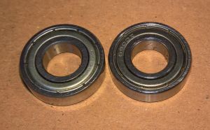 NEW (QTY 2) Kart Steering Kingpin Bearing 6900Z 10mm x 22mm x 6mm