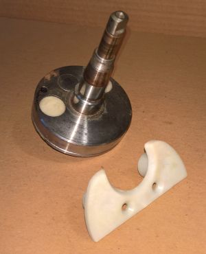 IAME Parilla PV-100 PV100 Crankshaft PTO Clutch (RH) Side Half + Pin